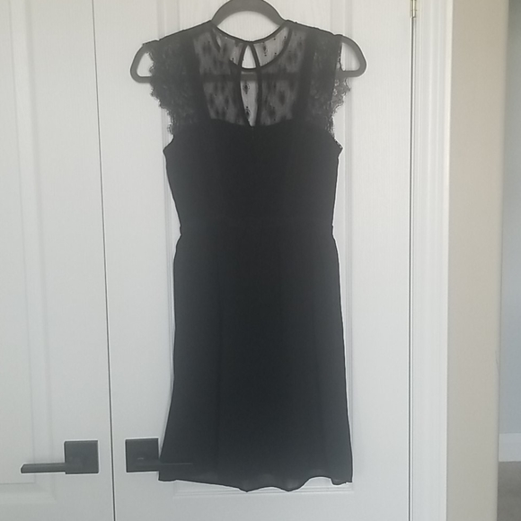 H&M Black Dress w/ Lace Detailing - Picture 4 of 4